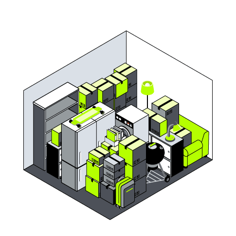 Control Space - Self Storage Área: 8m<sup>2</sup>